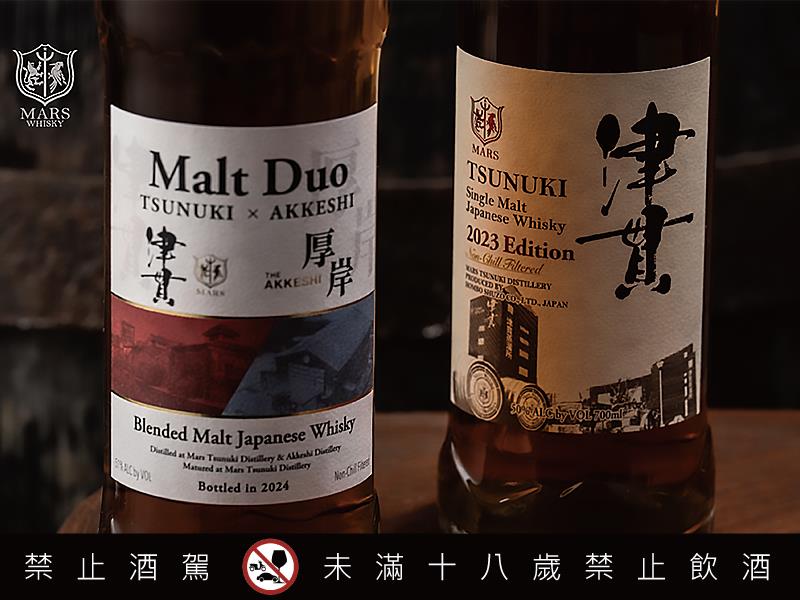 津貫 X 厚岸 原酒交換的非凡之作 台灣限定典藏木盒組