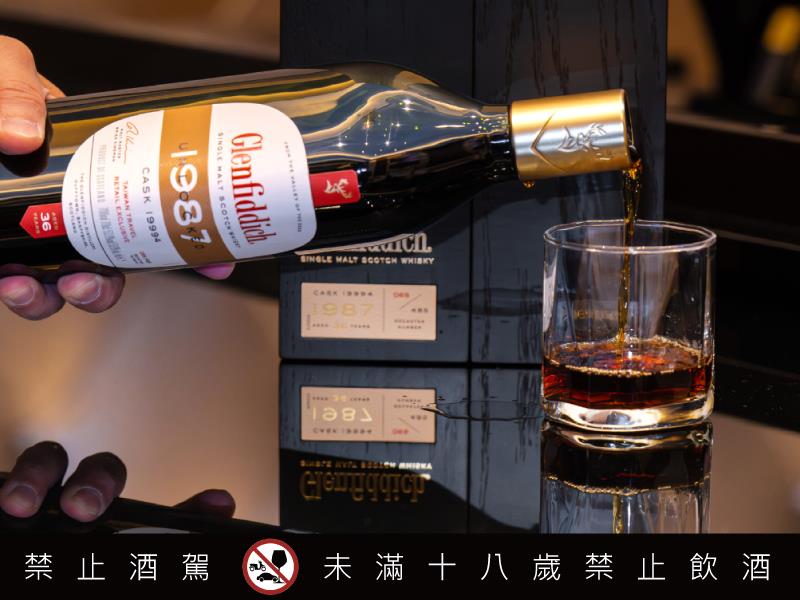 致敬百年時光 台灣免稅通路獨家鉅獻 格蘭菲迪Archive系列新作 1987一百週年聖誕桶